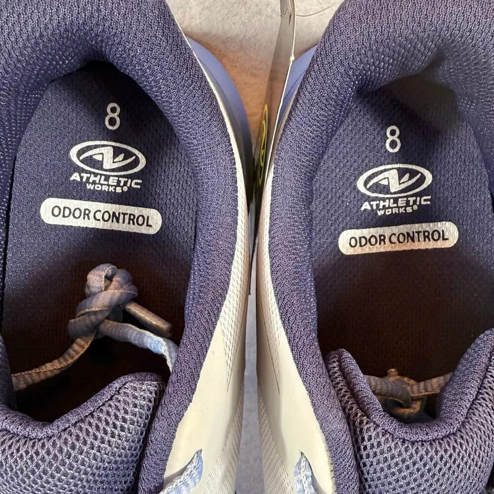 NEW Athletic Works Lifestyle Jogger Sneakers Womens Size 8 Comfort Shoes NWT